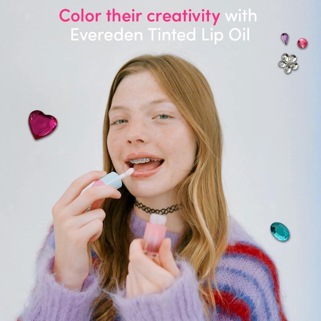 imageEvereden Happy Kids Skin ampamp Lips Routine  MultiVitamin Face Wash ampamp Face Cream Peach ampamp Tinted Lip Oil Sakura Pink Set  Clean ampamp Vegan Skin Care for Kids 3  Moisturizing Nourishing ampamp ProtectivePeach  Pink