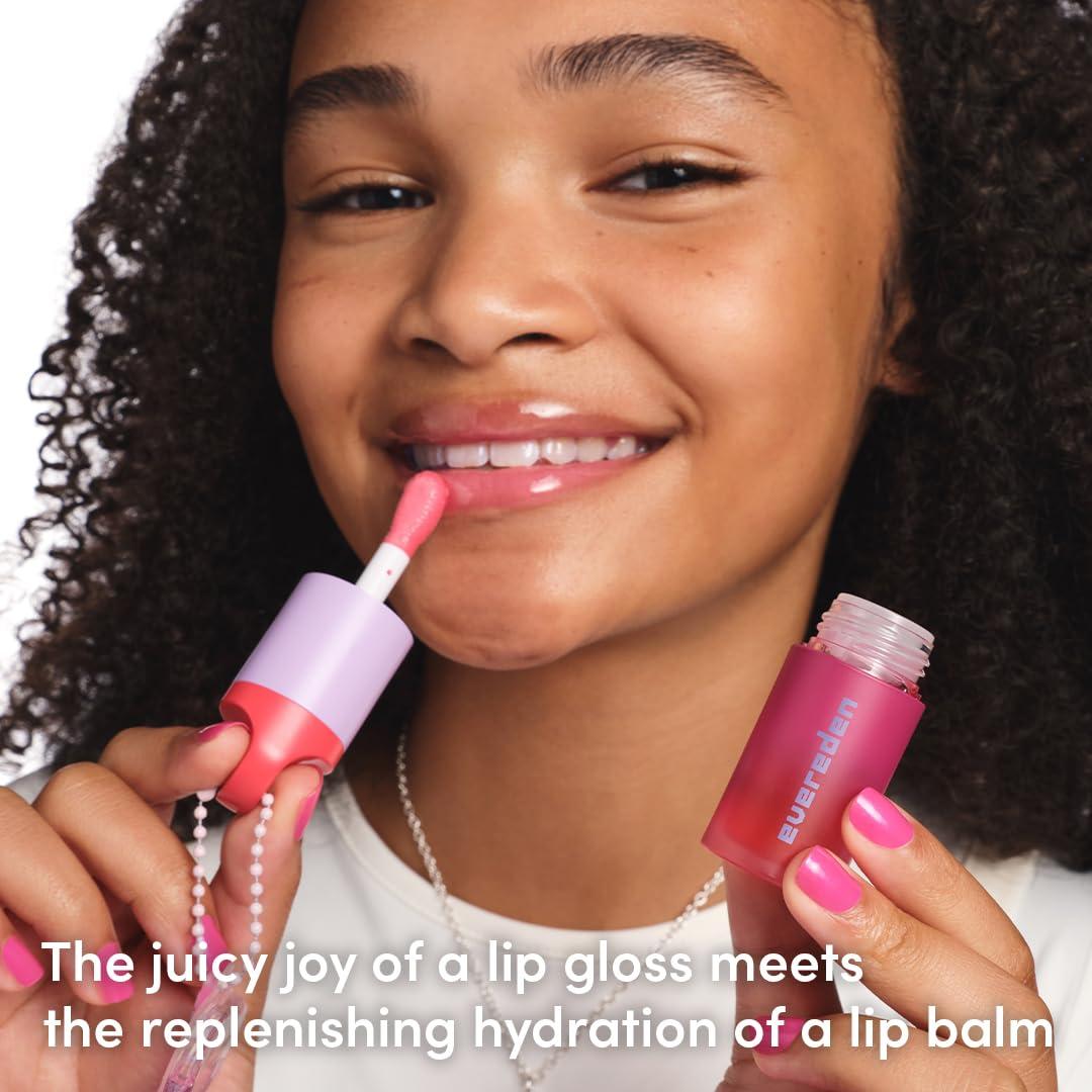 imageEvereden Happy Kids Skin ampamp Lips Routine  MultiVitamin Face Wash ampamp Face Cream Peach ampamp Tinted Lip Oil Sakura Pink Set  Clean ampamp Vegan Skin Care for Kids 3  Moisturizing Nourishing ampamp ProtectivePeach  Red