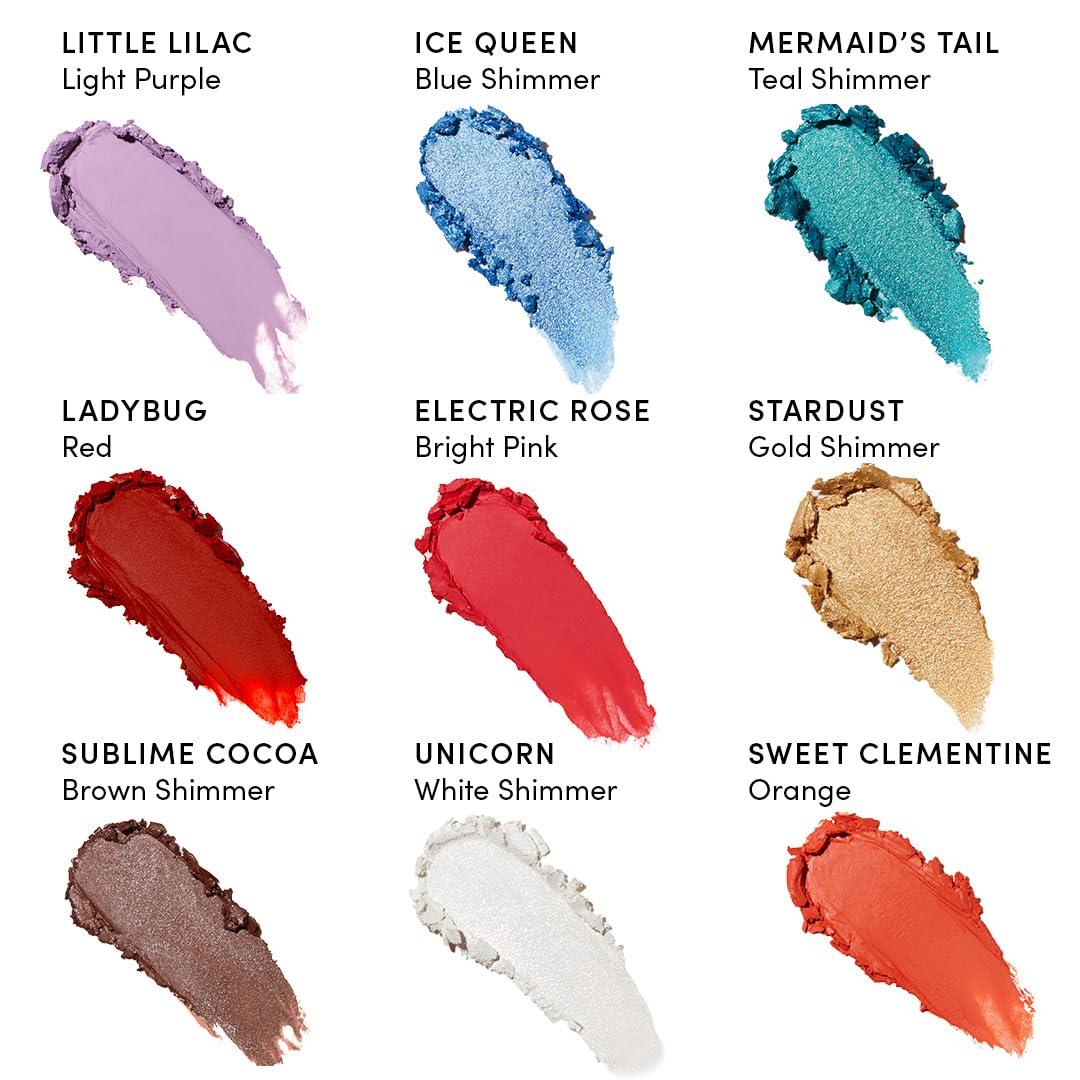 imageEvereden Kids Fantasy Face Crayon Trio NonToxic MultiPurpose Face Eye ampamp Lip Crayon  Creamy Clean Makeup for Kids  Vegan ampamp Safe for Sensitive SkinLittle Lilac