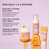 imageEvereden Daily 123 Routine Bundle Clean ampamp Vegan Skin Care Set for Kids  Hydrating ampamp Nourishing Tween Skincare Set with MultiVitamin Face Wash Face Cream Lotion ampamp SPF 30 Mineral SunscreenMelon