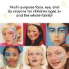 imageEvereden Kids Fantasy Face Crayon Trio NonToxic MultiPurpose Face Eye ampamp Lip Crayon  Creamy Clean Makeup for Kids  Vegan ampamp Safe for Sensitive SkinMermaids Tail