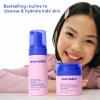 imageEvereden Kids Happy Face Duo Melon Juice  MultiVitamin Face Wash ampamp Face Cream Set  Clean ampamp Vegan Skin Care for Kids 3  Moisturizing Nourishing ampamp Protective Skin Care SetCool Peach