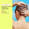 imageEvereden Kids Shampoo and Conditioner 2 in 1 and Kids Body Wash set  Gentle and Clean Skin Care  Nontoxic Ingredients  Cool Peach scent