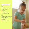imageEvereden Kids Skincare ampamp Sunscreen Essentials Set  MultiVitamin Face Wash Face Cream ampamp SPF 50 Mineral Sunscreen  Clean Vegan NonToxic Skincare for Kids 3