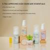 imageEvereden Kids Travel Set Clean ampamp Vegan 5Piece Skin Care Set for Kids  MultiVitamin Skin Care Set wt Body Wash Lotion Face Wash Cream 2in1 Shampoo ampamp Conditioner in a Puffy bag  TSAapprovedFace  Body