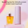 imageEvereden Mama DUO wt Gua Sha  Golden Belly Stretch Mark Oil ampamp Nourishing Stretch Mark Cream  DermatologistDeveloped Clean ampamp Vegan Maternity Skin Care for Skin HydrationMama DUO with Gua Sha