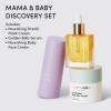 imageEvereden Mama ampamp Baby Discovery Set  DermatologistDeveloped Clean ampamp Vegan Maternity Skin Care Bundle  Stretch Mark Cream Belly Serum ampamp Nourishing Baby Face Cream  Postpartum Gifts for New Mom