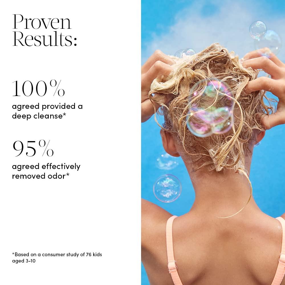 imageEvereden Happy Trio Vegan Kids Shampoo Conditioner Set and After Swim ampamp Sports Detangler  Strengthens ampamp Smooths All Hair Types