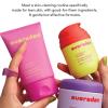 imageEvereden Preppy Skincare Collection with Triple Green Tea Teen Skincare Steer Clear Balancing Jelly Cleanser Teen Face Wash Lets Bounce GelCream Moisturizer ampamp Balance Up Toner Pads for FacePreppy Skincare with Cosmetic Bag