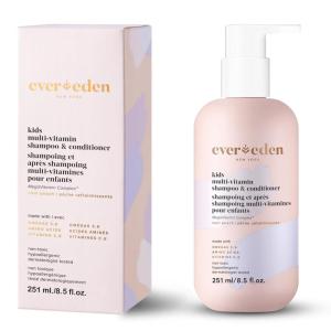 imageEvereden Baby Shampoo ampamp Body Wash 2in1 85 fl oz  Gentle NonToxic FragranceFree Hydrating Formula for Sensitive SkinCool Peach