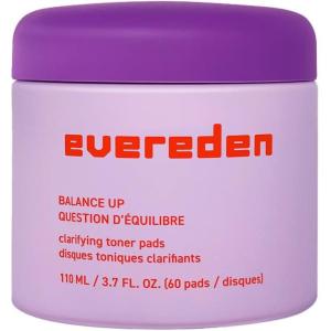 imageEvereden Balance Up Toner Pads for Face  Clean and Vegan Teen WaterBased Face Toner Pads with Green Tea Chamomile and White Tea for Oily and PimpleProne Skin  Balanced Skin ampamp ClogFree Pores