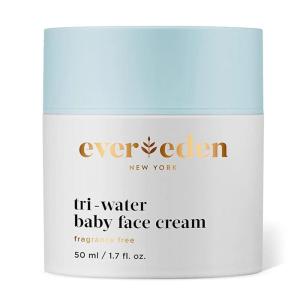imageEvereden Nourishing Baby Face Cream 17 oz  NonToxic and FragranceFree Face Lotion  Rich NonGreasy Baby Moisturizing Cream  Face Moisturizer with Clean IngredientsTriWater