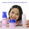 image:imageEvereden Kids Face Mist Wash amp Cream DermatologistTested amp Unscented  Safe for Sensitive Skin  Made with Vitamin B5 amp B6 Omegas amp Amino Acids  Gentle amp Vegan Skin Care for Kids 3Face Duo Peach  Face Mist