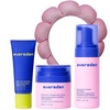 image:imageEvereden Kids Face Wash Cream amp SPF 30 Unscented Kids Skincare Age 4  DermatologistTested Skin Care for Kids  Face Wash Cream amp Mineral SPF 30  EWG Verified No Phenoxyethanol FragranceFreePeach Bundle With Spa Headband