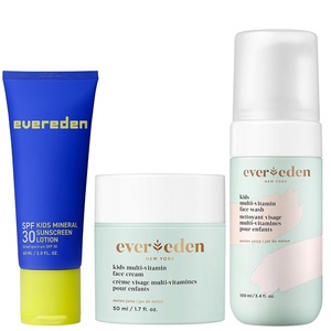 image:imageEvereden Kids Face Wash Cream amp SPF 30 Unscented Kids Skincare Age 4  DermatologistTested Skin Care for Kids  Face Wash Cream amp Mineral SPF 30  EWG Verified No Phenoxyethanol FragranceFreeMelon Standard Bundle